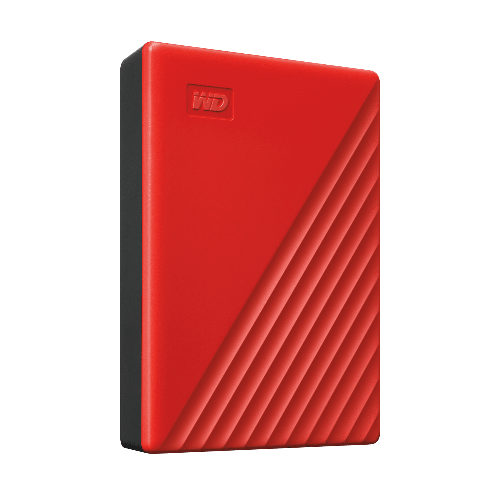 WD My Passport 4TB USB 3.0 Portable Hard Drive - Red