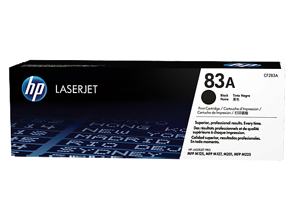 HP 83A Black China LaserJet Toner Cartridge, CF283A