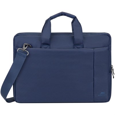 Stylish Rivacase Blue Laptop Bag 15.6" for Professionals and Travelers