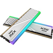 XPG LANCER BLADE RGB 32GB DDR5 6000MT/s Desktop Memory (16GB x 2) White - CL-36-38-38 1.35V