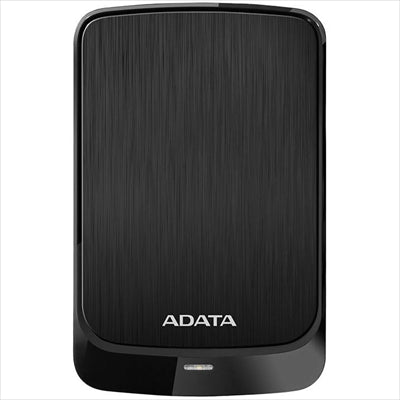 ADATA HV320 4TB External Hard Drive - Secure Data Storage in Sleek Black Design