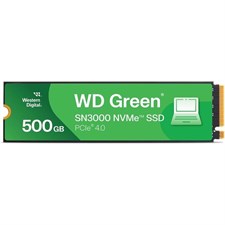 WD Green SN3000 500GB NVMe SSD M.2 2280 PCIe Gen4 - High Speed Storage Upgrade