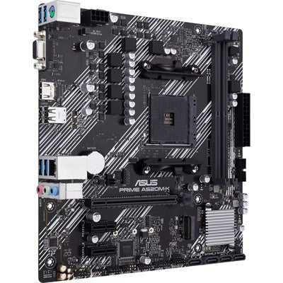 Asus PRIME A520M-K/CSM AMD Motherboard | DDR4 | Ryzen 5000/4000/3000 Series - 5X Protection III