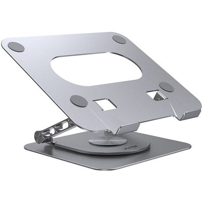 Ergonomic Adjustable Laptop Stand with 360° Rotating Base - UNITEK OT180SL01