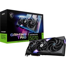 MSI GeForce RTX 5070 12G GAMING TRIO OC Video Graphics Card, G5070-12GTC, 12GB GDDR7 192-bit