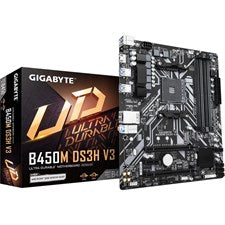 Gigabyte B450M DS3H V3 AMD Motherboard | AM4 | DDR4 | Rev 1.5
