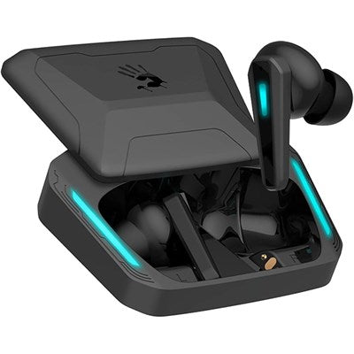 Bloody M70 TWS True Wireless Gaming Earbuds | Bluetooth 5.0 | Dual ENC Noise Cancelling Mics | Deep Bass | Low Latency | IPX4 Rated | Blue Black