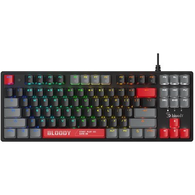 Bloody S310N RGB BLMS Mechanical Gaming Keyboard with Red Plus Switch