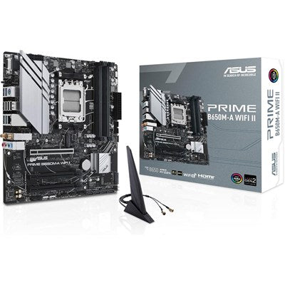 Asus PRIME B650M-A WIFI II AMD B650 Micro-ATX Motherboard