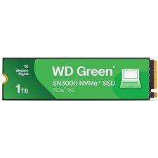 WD Green SN3000 1TB NVMe SSD M.2 2280 - High Performance PCIe Gen4
