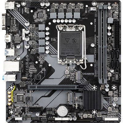 Gigabyte B760M H DDR4 Motherboard | Supports Intel LGA1700 Processors