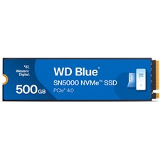High-Speed 500GB WD Blue SN5000 NVMe™ SSD for Creative Workloads