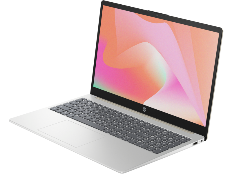 HP Laptop 15-FD0333NIA Intel Core i3 4GB 256GB SSD 15.6" FHD Backlit Keyboard - Warm Gold