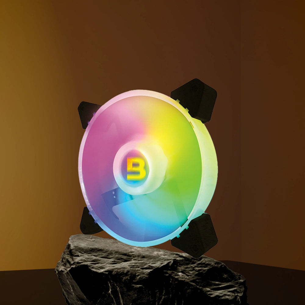 Enclave F200 Argb Fan “ 200Mm Silent Rgb Cooling With Pwm