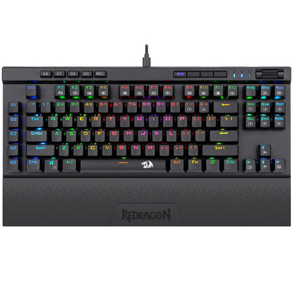 Redragon K587 Magic Wand Pro Rgb Mech Keyboard W/ Blue Switches