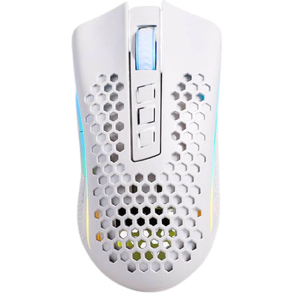 Redragon M808W-Ks Storm Pro Rgb Wireless Gaming Mouse “ 16000 Dpi White