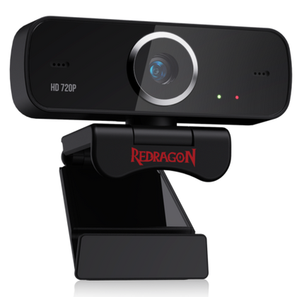 Redragon Gw600 Fobos 720P Webcam With Dual Mic For Streaming & Video Calls
