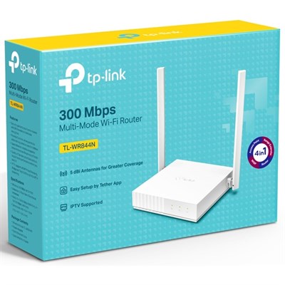 High-Speed TP-Link TL-WR844N 300 Mbps Wi-Fi Router | Ver 1.0